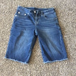 True Religion cut off shorts